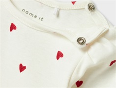 Name It body cloud dancer med hjerteprint